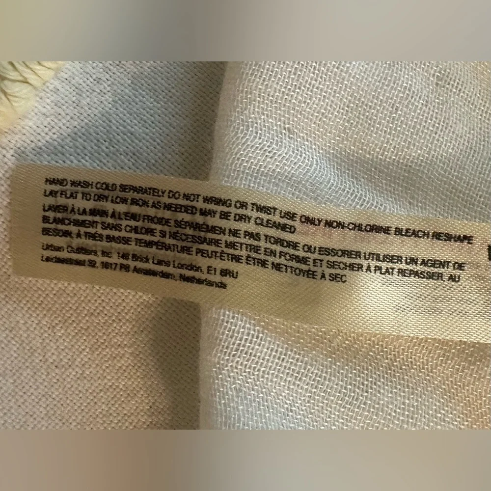 Free People Ivory Massima Reversible Twisted Strap Tank Top Gauzey Lightweight - Picture 11 of 13